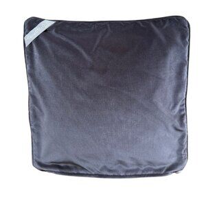 Solid Charcoal Velvet Pillow Cover – Upholstery Grade – 20x20